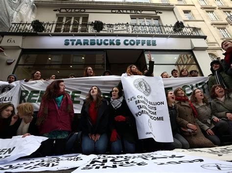 Uk Uncut Stages Starbucks Protests Over Coffee Chains Tax Affairs The Independent