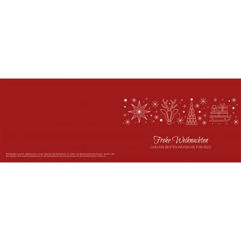 Weihnachten feiern die deutschen auch mit den kollegen. Rote Weihnachtskarte "Frohe Weihnachten" mit ...