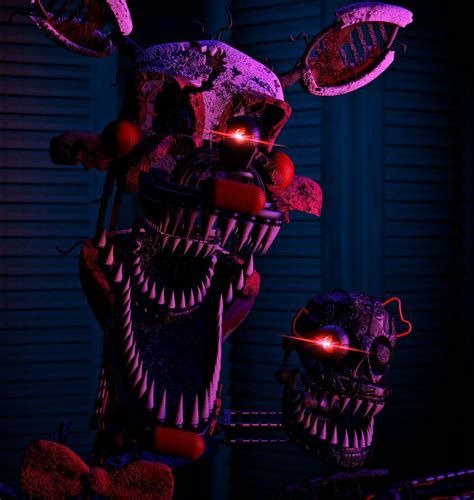 I liked the mangle from my previous fnaf fanart but i wasn't fully satisfied with that image so i made a wallpaper only. Nightmare Mangle sfm (by Toy Chica) | Fnaf wallpapers ...