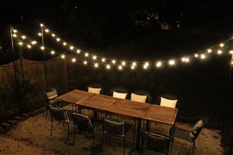 These string lights are a great decorative accessory to illuminate indoor and outdoor spaces, at home or work, in addition to a desk lamp. Square Patio Backyard Fairy Lights String Outdoor Lighting ...