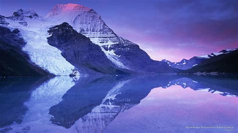 Hd Wallpaper Mount Robson Provincial Park British Columbia Mountains
