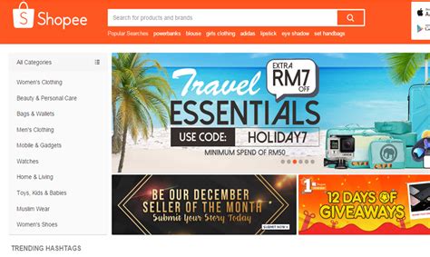 Shopee has a wide selection of product categories ranging from consumer. Shopee Malaysia hit US$1.8 billion GMV in first year | Marketing Interactive