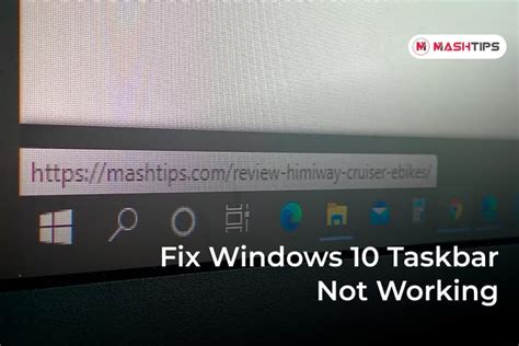 7 Ways To Fix Windows 10 Taskbar Not Working Issue Solved Images And