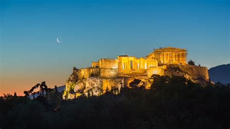 Athens Greece From The Acropolis Image Free Stock Photo Public
