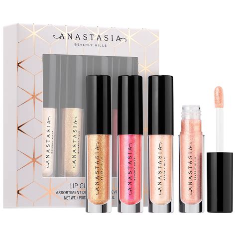 Anastasia Beverly Hills Lip Gloss Mini Set Citrine Pink Tourmaline