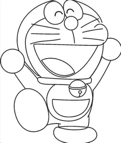 Sketsa gambar dorami hitam putih untuk kegiatan mewarnai Kumpulan contoh gambar: Dorami Gambar Doraemon Yang Belum Diwarnai