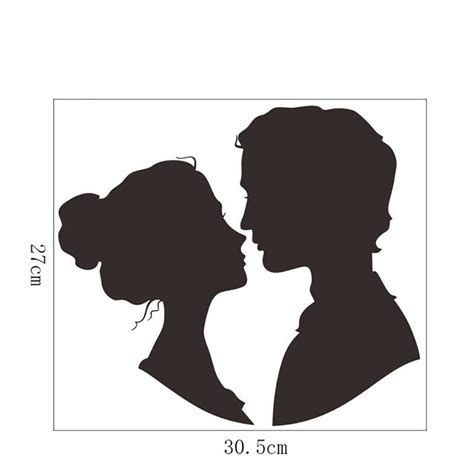 Removable Vinyl Decal Art Solid Color Charact Valentines Home Living