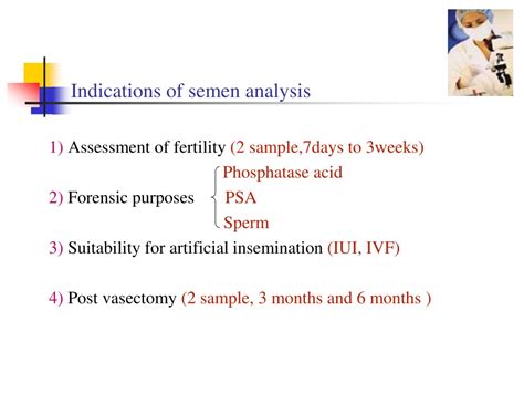Ppt Semen Analysis Sperm Processing Powerpoint Presentation Id