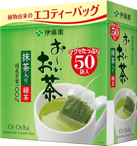 Amazon 伊藤園 おーいお茶 緑茶 抹茶入り 18g×50袋 エコティーバッグ おーいお茶 抹茶 通販