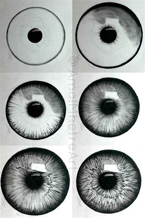 Eye Artpencil Shading — Steemit Iris Drawing Eye Art Realistic