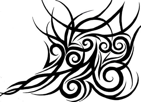 Tribal Line Designs Clipart Best Clipart Best