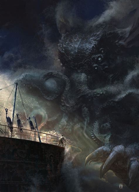 Cthulhu By Antonio De Lucaconcept Art For A Movie Cthulhu Call Of