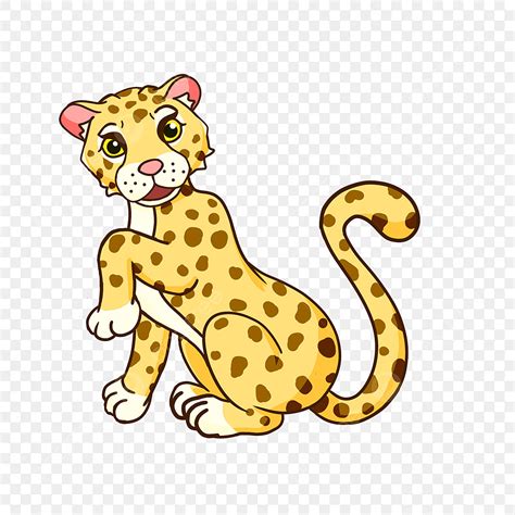 جذاب، رسم كاريكتوري، نمر النمر حيوان وحش، Jaguar Clipart جاكوار