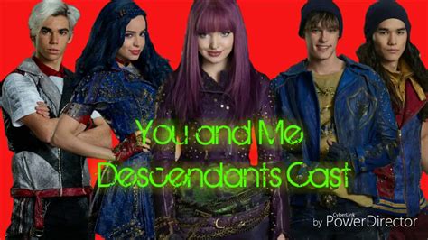 It's you and me, it's always been and how i feel about you, there's no end, end but you made me chas. You and Me Lyrics-Descendants 2 cast - YouTube