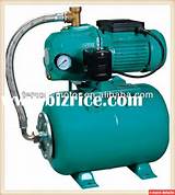 Pressure Pump On Water Tank