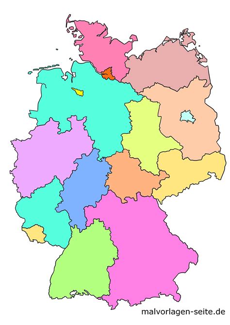 Ein bundesland ist zwar selbst eine art staat, es gehört aber zu einem größeren staat. Wie heißen die 16 Bundesländer von Deutschland und ihre ...