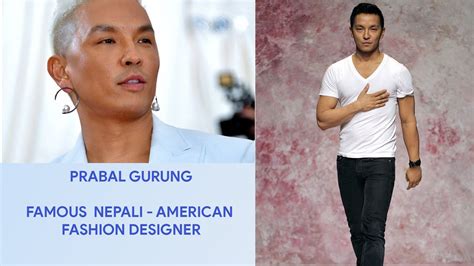 Prabal Gurung Renowned Fashion Designer Youtube