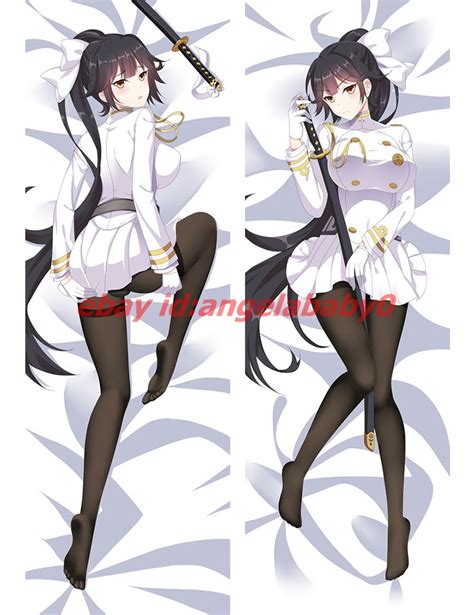 150x50cm Azur Lane Dakimakura Atago Anime Girl Hugging Body Pillow Case