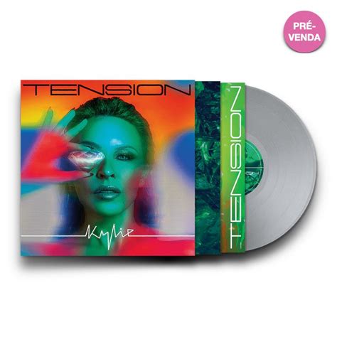 Kylie Tension Limited Edition Gatefold Silver Vinyl Webstore Exclusive Música Inspira