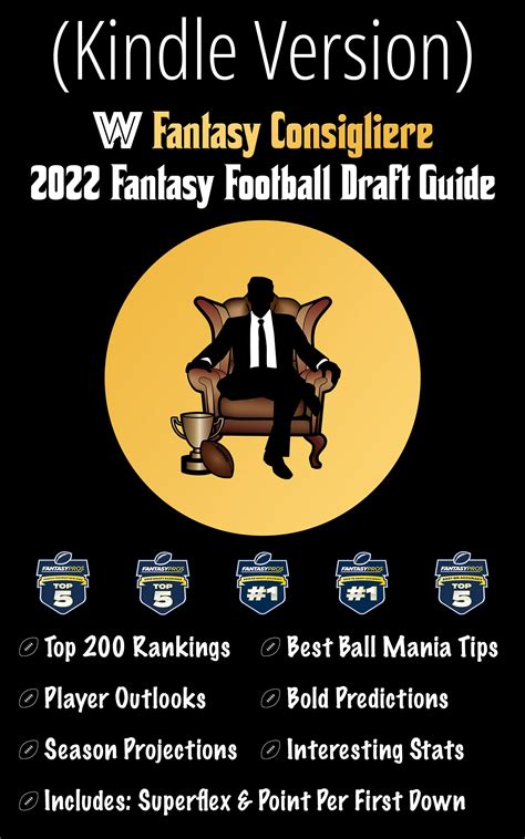 Buy Wolf Sports Fantasy Consigliere 2022 Fantasy Football Draft Guide