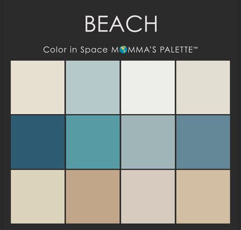 Beach Paint Colors Beach Color Paint Color Swatches Paint Color