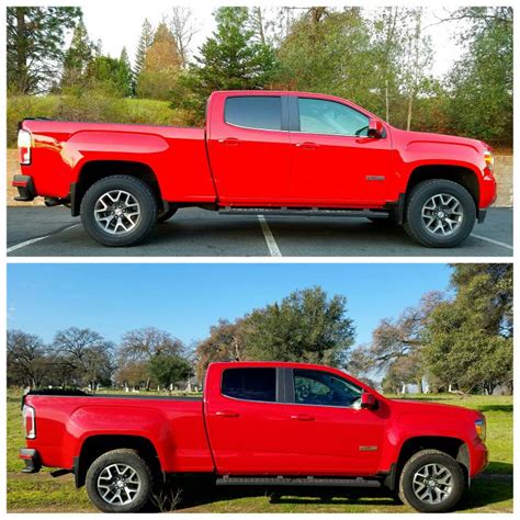 Chevy Colorado Leveling Kit Before And After
