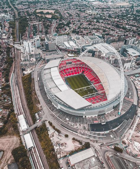 With its 90,000+ capacity, the renovated wembley stadium (2007) has always played an important role in england, it is the national. Pin by Michael Goguen on CHECK ️ in 2021 | Wembley, Soccer ...