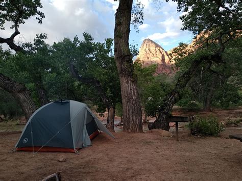 Our Campsite Right Outside Of Zion National Park Was Insanely Beautiful