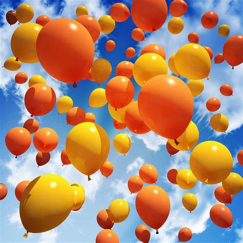 Best Orange Balloons Stock Photos Pictures And Royalty Free Images Istock