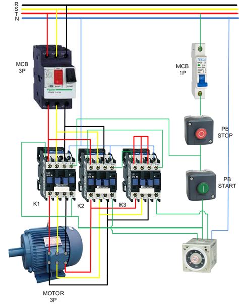 Abb Contactor Wiring Diagram Electrical Switch Symbols