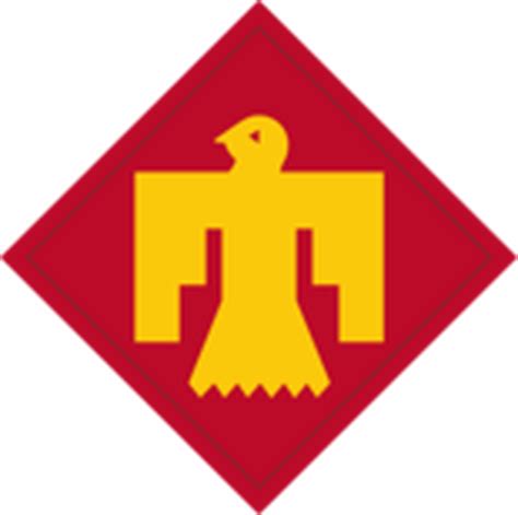 45th Infantry Division Of Us Army Also Known As Thunderbirds