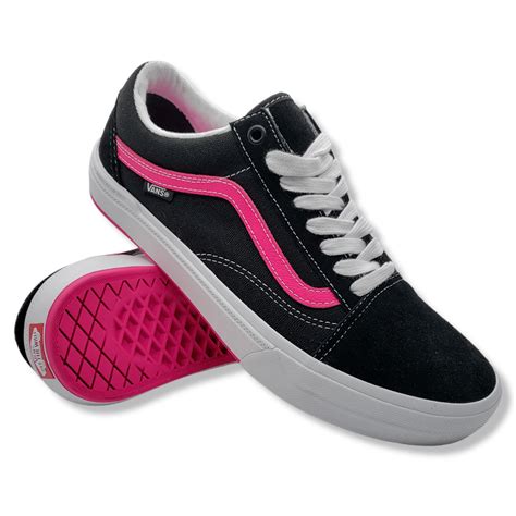 Vans Bmx Old Skool Blackneon Pink This Skateshop