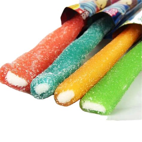 Fruit Flavors Center Jam Filled Sour Straw Soft Candychina Mps Or Oem