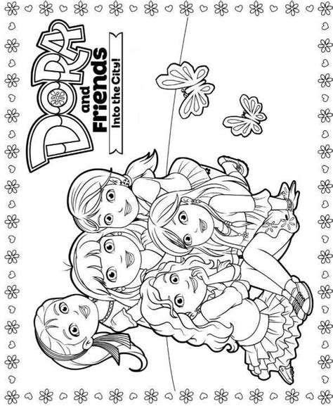 You are able to down load this picture, click download image and save image to your pc. Kids-n-fun.com | 6 coloring pages of Dora and Friends