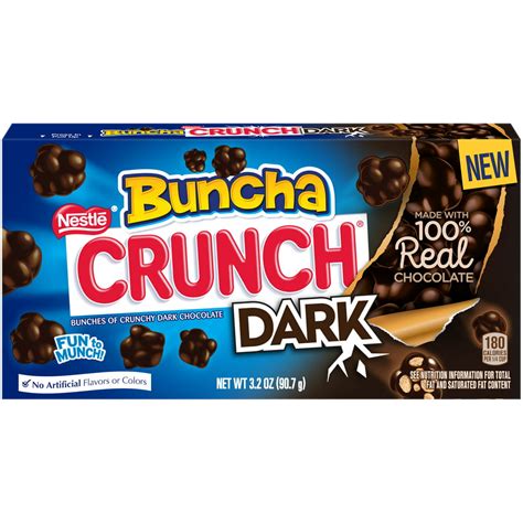 Nestle Buncha Crunch Dark Chocolate Candy Bars 907 Oz
