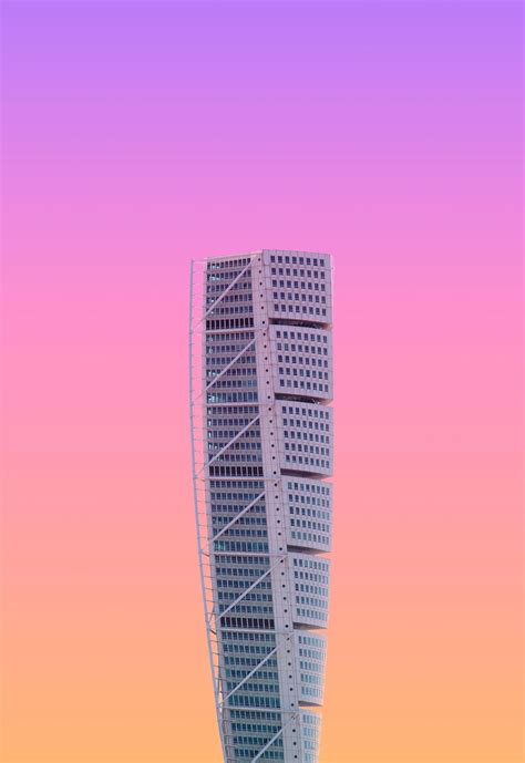Architecture Skyscraper Building Minimalism Tower Hd Phone