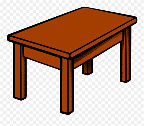 Table Clipart Png Download 5403363 Pinclipart