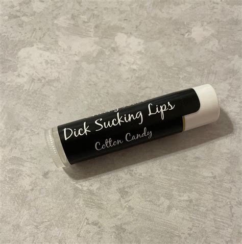 dick suck lips cotton candy lip balm exfoliating lip care etsy