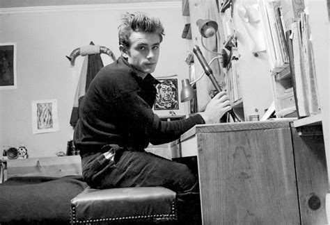 James Dean In His Apartment On West 68th Street New York City 1955