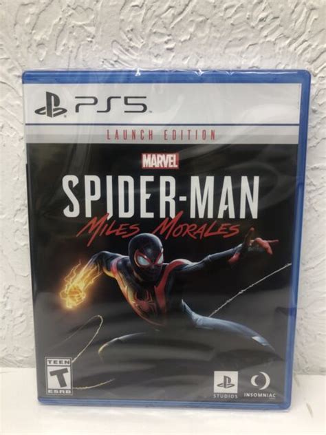 Marvel Spider Man Miles Morales Launch Edition Playstation 5 Ps5 Game