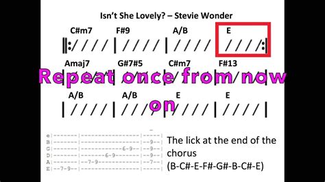 Em f# g a7 d that's so very lovely made from love. Isn't She Lovely - Moving chord chart - YouTube