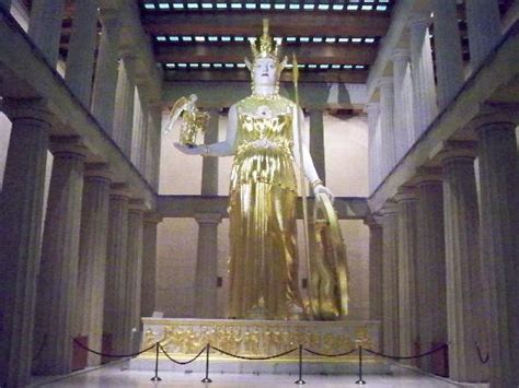 Statue Of Athena Parthenos Inside The Parthenon Picture