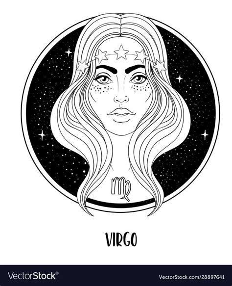 Virgo Art Virgo Sign Astrology Virgo Zodiac Art Virgo Zodiac