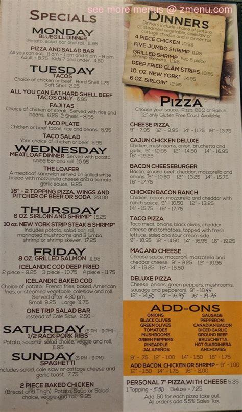 Stop by spot bar & grill. Online Menu of The Sports Page Bar and Grill Restaurant ...