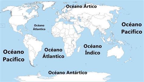 Donde Estan Ubicados Los Siguientes Oceanos Pacifico ártico índico