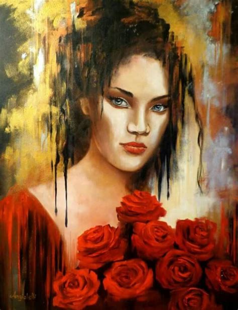 Female Art Painting Artwork Painting Oil Painting Paintings For Sale