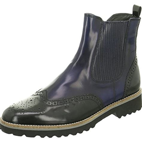 Damen gummistiefel trendy lack stiefeletten boots regenschuhe 891783 schuhe. Gabor Chelsea Boots (Budapester) 51.681 Schwarz (cuoio ...