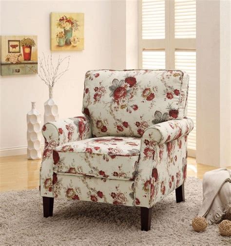 Check spelling or type a new query. red floral print living room chair | Accent chairs for ...