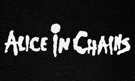 Alice in Chains Logo Printed Patch