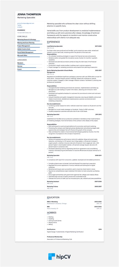 Start now and choose a template! Model Cv 2021 : Best Resume Format 2021 3 Professional ...